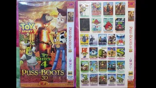 Puss In Boots 3D Toy Story 5 Shrek 4 3D DVD Menu 2020