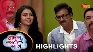 Badal Sesher Pakhi  - Highlights |15 Mar 2024| Full Ep FREE on SUN NXT | Sun Bangla Serial