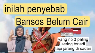 BANSOS TIDAK CAIR TERNYATA DI BLOKIR