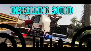 Installing Sound into a VW Caddy