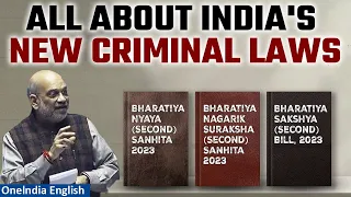 Amit Shah Presents New Criminal Laws| Lok Sabha Passes Bills replacing Colonial-Era Laws| Oneindia
