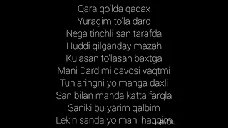 FayZee Qo'lda-Qadax Text vidio Lyric Uzrapyangiliklari