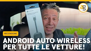Android AUTO WIRELESS per TUTTI. TEST ADATTATORE MOTOROLA