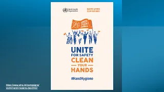 Unite for Safety - Clean Your Hands. WHO World Hand Hygiene Day, 5 May 2022