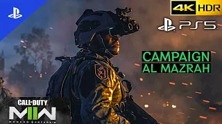 (PS5) Call of duty Modern warfare II - Campaign - Al Mazrah | 4k HDR 60fps gameplay No commentary