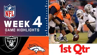 Las Vegas Raiders vs. Denver Broncos Full Game Highlights 1st Qtr | NFL Week 4, 2022