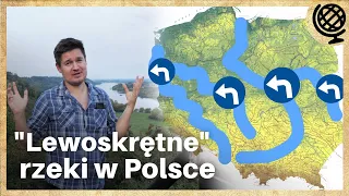 Dlaczego rzeki w Polsce tak często skręcają "w lewo"? 🗺️ Motyl i Globus #30