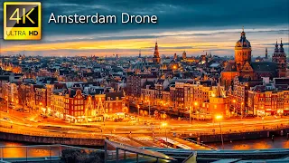 Amsterdam in 4K UHD Drone Video