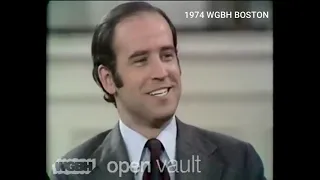 Joe Biden 1974 WGBH Boston   Corruption 😵🤢🙏