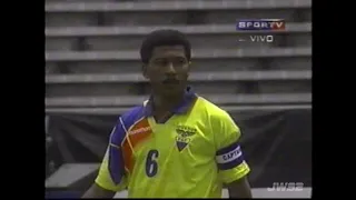 1997.02.12 Ecuador 4 - Uruguay 0 (Partido Completo 60fps - Clasificatorias Francia 1998)