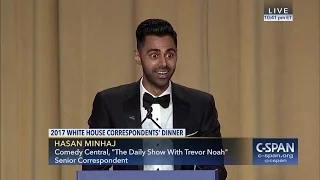 Hasan Minhaj COMPLETE REMARKS at 2017 White House Correspondents' Dinner (C-SPAN)