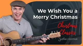 We Wish You A Merry Christmas | Easy Fingerstyle Guitar Lesson