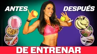 QUÉ COMER ANTES Y DESPUÉS DE ENTRENAR 💪🏻💪🏻💪🏻: RECETAS FÁCILES Y DELICIOSAS