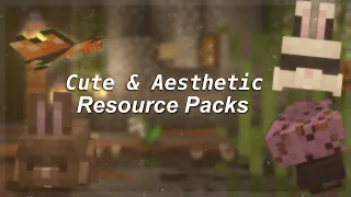 Top 10 Cute and Aesthetic Minecraft Resource Packs / Texture Packs for 1.16 (and above)