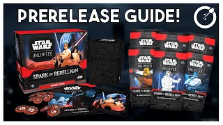 Star Wars Unlimited Prerelease In 5 Minutes!