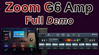 Zoom G6 - Amp Full Soundtest