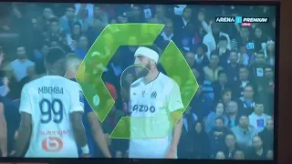 Samuel Gigot red card vs Neymar PSG