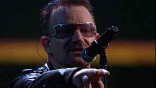 U2 performs "Beautiful Day" at the 25th Anniversary Concert