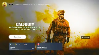 How To Download MODERN WARFARE 2 REMASTERED on PLAYSTATION 5