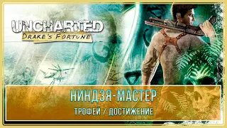 Uncharted: Drake’s Fortune | Ниндзя-мастер | Трофей  Достижение