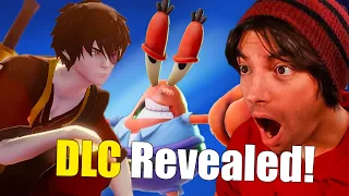 NASB 2 DLC REVEALED! | Mr. Krabs, Zuko, Uncle Iroh, & Rocksteady DLC Reveal REACTION & DISCUSSION