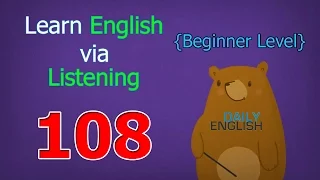Learn English via Listening Beginner Level | Lesson 108 | Getting Old