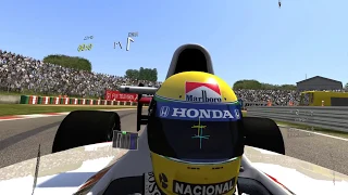 Assetto Corsa VR Ayrton Senna McLaren MP4/6 Suzuka Circuit 1988