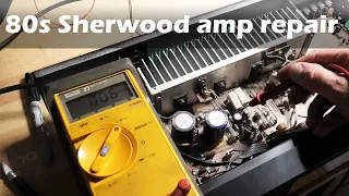 Sherwood amplifier repair AI-1110