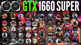 GTX 1660 SUPER BENCHMARK : Test in 50 GAMES