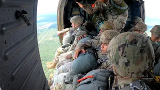 UH-60M paratroopers, life of a crew chief