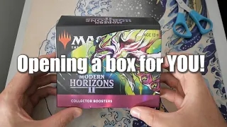 Modern Horizons 2 Collector Booster Box Opening! These Packs are filled with Value!