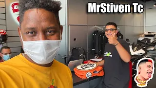 UN DIA CON MR STEVEN TC EN COLOMBIA *SE COMPRA NUEVA MOTO?