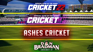 Best Graphics In A Cricket Game | Cricket 22 Vs Ashes Cricket 2017 Vs Cricket 19 Vs DBC 17