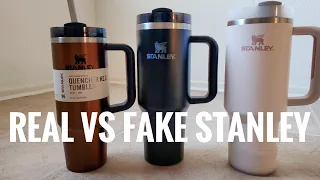 How to spot fake Stanley Tumbler Real vs Dupe Review