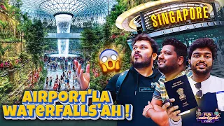 What is Inside Singapore Airport 😱 | Singapore Series | Fun Panrom Vlogs 4K with Subtitles