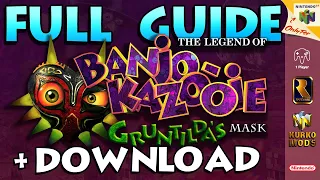 BANJO KAZOOIE GRUNTILDA'S MASK download link (Zelda Majora's Mask inspired Mod)