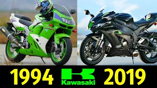 💚 Kawasaki ZX-10R - Все Модели по Годам 👍!