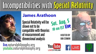 Incompatibilities with Special Relativity with James Arathoon