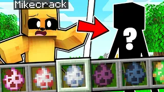 ¡Minecraft PERO los MOBS se CONVIERTEN en YOUTUBERS! 😱🔥 ROLEPLAY con MIKECRACK TIMBA SILVIO