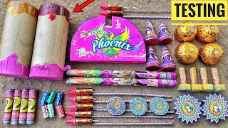 Unique And Different Types Of Crackers Testing | Fireworks Testing | Patakhe Testing | Diwali 2021