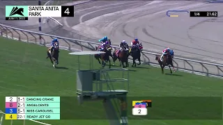 Storming Lady wins Race 4 on Saturday, June 11th, 2022 at Santa Anita Park.