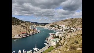 Балаклава, пляжи, Ласпийский перевал (Большая Севастопольская Тропа), Крым, часть 1