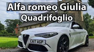 Alfa romeo Giulia Quadrifoglio Review