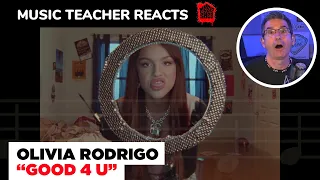 Music Teacher REACTS TO Olivia Rodrigo "Good 4 U" | MUSIC SHED EP 129
