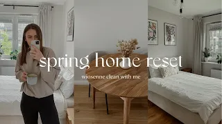 Spring home reset 🌻 Wiosenne generalne porządki, sezonowe clean with me