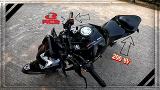 Modification of my Apache RTR 4V | Crazy Rider