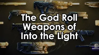 The God roll weapons of Into the Light (Recluse, Mountaintop, Hammerhead & More)