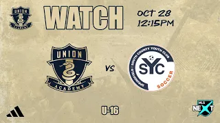 Union Academy U16 vs Springfield SYC [10.28.23]