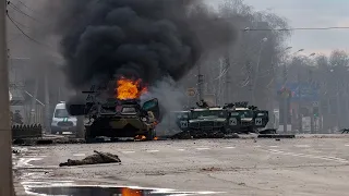 ANOTHER CATASTROPHE FOR RUSSIANS IN AVDIIVKA, WHOLE ARMORED COLUMN IS SCORCHED || 2023