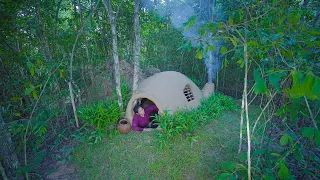 Girl Build The Most Creative Underground House